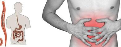 sintomak parasitoak giza gorputzean